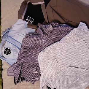 [Lot of 4] Express XS long sleeve buttoned down shirt